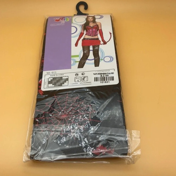 Spider Web and Bat Halloween Tights 🍁3 for $15 - Picture 3 of 4